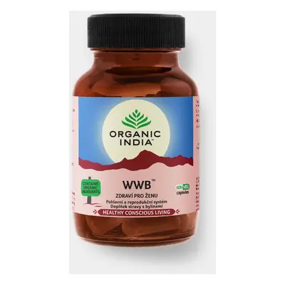 ORGANIC INDIA Zdraví pro ženu, Organic India, 60 kapslí