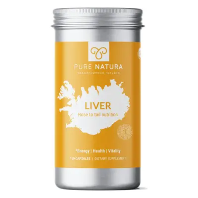 Pure Natura LIVER - Lyofilizovaná játra,150 kapslí