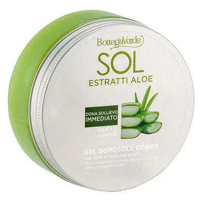 Bottega Verde SOL EXTRAKTY ALOE Tělový gel po opalování, 150 ml