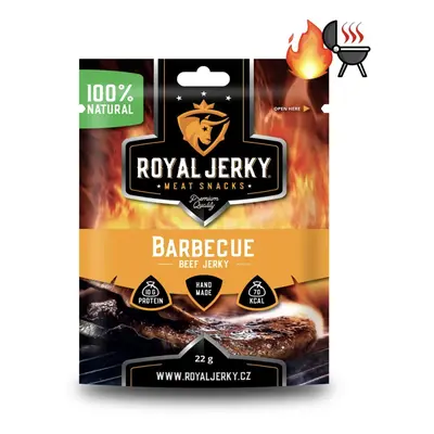 Royal Jerky Hovězí sušené maso BARBECUE, 22 g