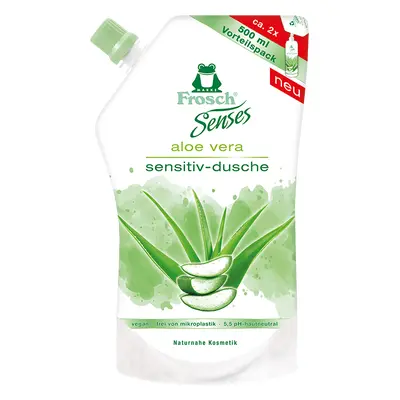 Frosch Frosch EKO Senses Sprchový gel Aloe vera - náhradní náplň 500 ml