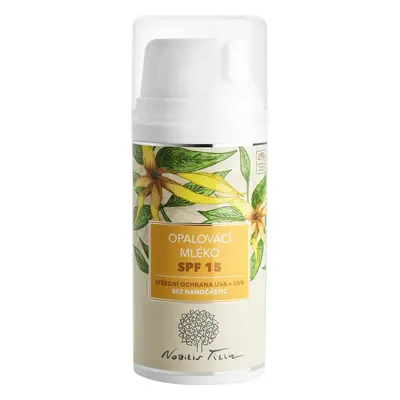 Nobilis Tilia Opalovací mléko SPF 15 varianta: 100 ml