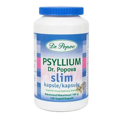 Psyllium Dr. Popova SLIM kapsle, 120 ks Dr. Popov