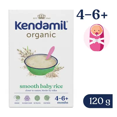 Kendamil BIO Nemléčná rýžová kaše (120 g)