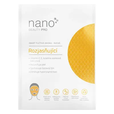 Nano BEAUTY PRO Rozjasňující pleťová maska