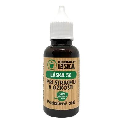 Dokonalá láska LÁSKA 56 Při strachu a úzkosti podpůrný olej, 30 ml