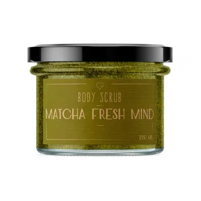 GOODIE Tělový peeling - Matcha fresh mind 220 ml