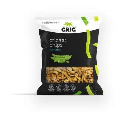 Grig Cvrččí chipsy, 70 g příchuť: Natural