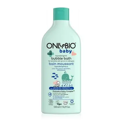 OnlyBio Hypoalergenní pěna do koupele pro miminka, 500 ml