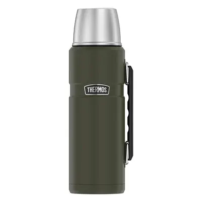 THERMOS Termoska na nápoje s madlem - vojenská zelená 1,2