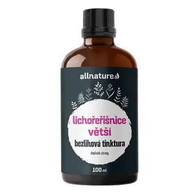 Allnature Lichořeřišnice větší bezlihová tinktura, 100 ml