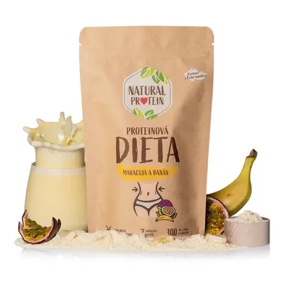 Natural Protein Proteinová dieta- maracuja a banán, 350g