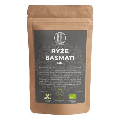 BrainMax Pure Rýže Basmati BIO BÍLÁ, 1kg