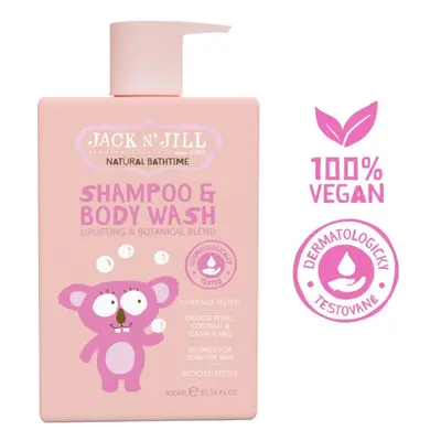 Jack N' Jill Natural Bathtime Šampon a sprchový gel, 300ml