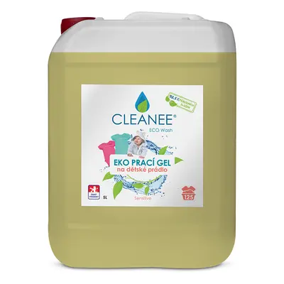 CLEANEE EKO Prací gel na dětské prádlo zero waste, 25 l