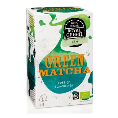 Royal Green zelený čaj Green Matcha BIO 16 x 1,7 g