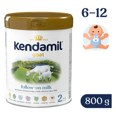 Pokračovací kozí mléko 2 DHA+ Kendamil 800g