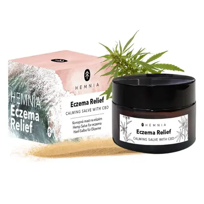 Hemnia Eczema Relief - Univerzální konopná mast na ekzém, 50 ml