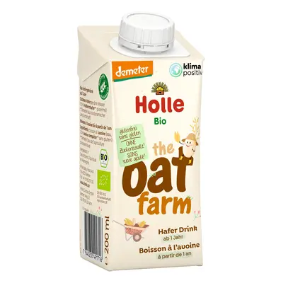 Holle Bio Oat Farm ovesný nápoj pro děti od 12. měsíce, 200 ml