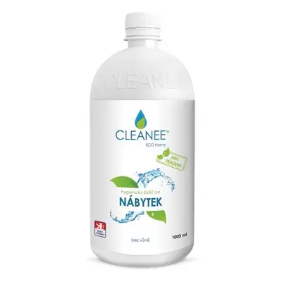 CLEANEE EKO hygienický čistič na NÁBYTEK bez vůně 1L - náhradní náplň