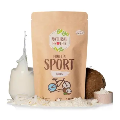 Natural Protein Sport- kokos, 350g