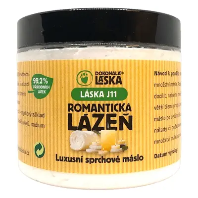 Dokonalá láska Romantická lázeň - přírodní sprchové máslo, 200 ml