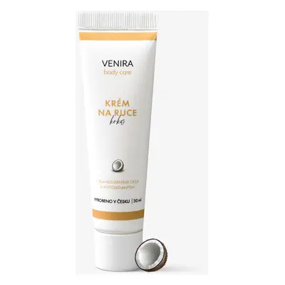 VENIRA krém na ruce, kokos, 30 ml