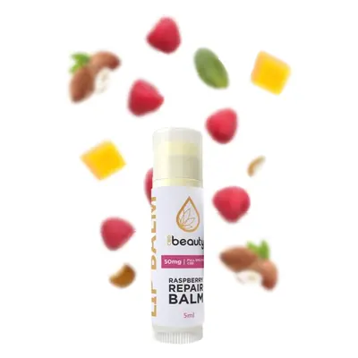 CBD beauty LIP BALM hojivý balzám na rty s vůní lesních malin, 5 ml