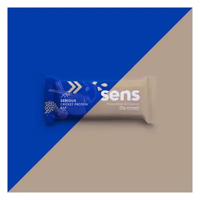 Sens SERIOUS CRICKET PROTEIN BAR | Arašídové máslo & Skořice