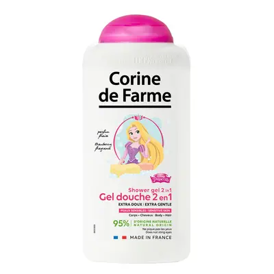 Corine de Farme 2v1 Sprchový gel a šampon - Princezny Disney, 300ml