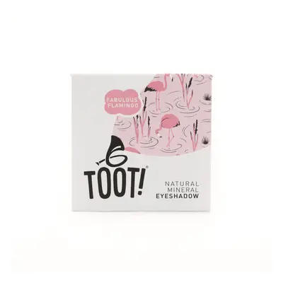 TOOT! Minerální oční stíny růžové – Fabulous Flamingo - šetrné k citlivé pokožce