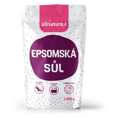 Allnature Epsomská sůl, 1000 g