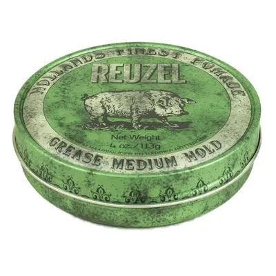 Stará dobrá pomáda na vlasy Reuzel Green Grease Medium Hold varianta: 35 g