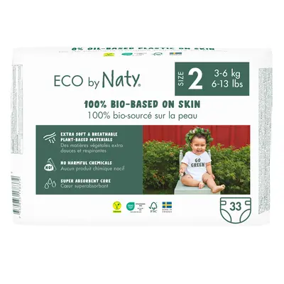 Plenky ECO by Naty Mini 3-6 kg (33 ks)