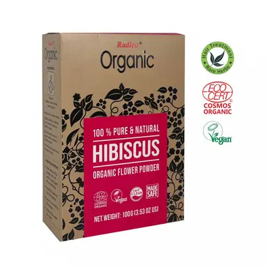 Radico Bylinná kúra BIO Hibiscus proti šedivění a vypadávání vlasů, 100 g