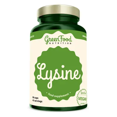 GreenFood Nutrition Lysine 90 kapslí