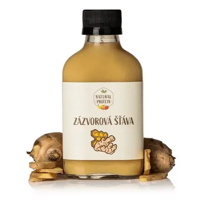 Natural Protein Zázvorová šťáva, 100ml