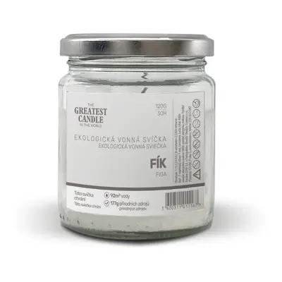 The Greatest Candle in the World The Greatest Candle Zero-waste svíčka ve skle - fík, 120 g