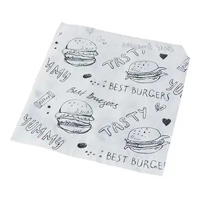 Papstar Sáčky na burger 13x13cm, 1000ks