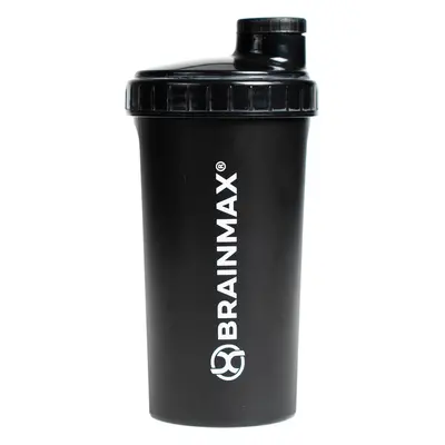 BrainMax plastový shaker (šejkr), černý, 700 ml