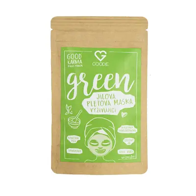 GOODIE GREEN Face mask - jílová maska 30 g