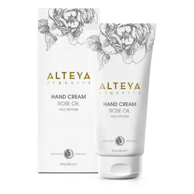 Krém na ruce z růží anti-age Alteya Organics 90 ml