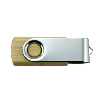 ČistéDřevo Dřevěný USB disk s nerezem 16GB