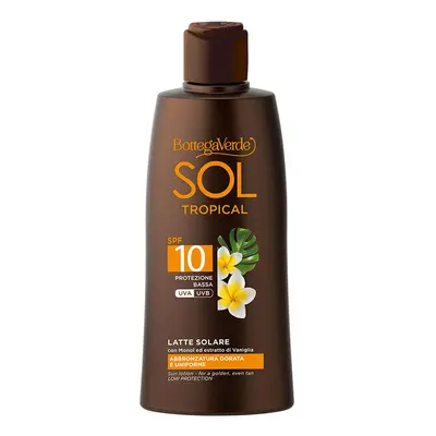 Bottega Verde SOL TROPICAL Mléko na opalování SPF 10, 200ml