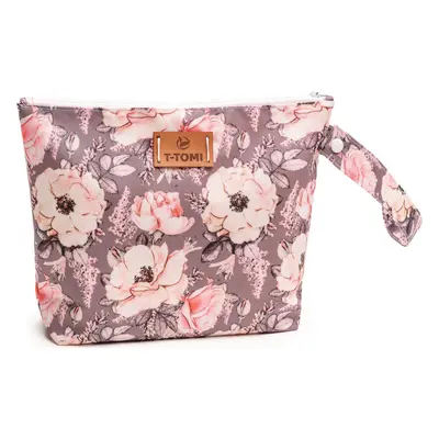 T-TOMI Big Baggie Grey flowers