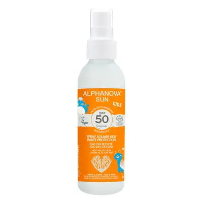 Alphanova Opalovací krém ve spreji SPF 50 dětský