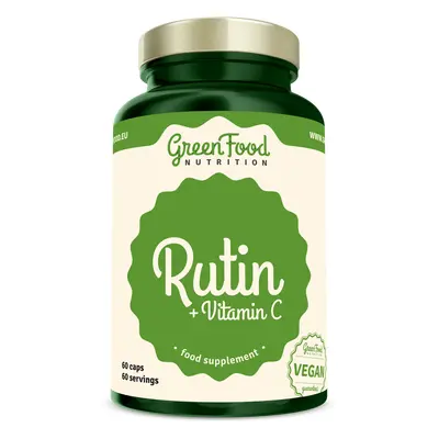 GreenFood Nutrition Rutin + Vitamin C 60 kapslí