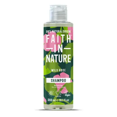 Faith in Nature přírodní šampon Divoká růže, 300ml