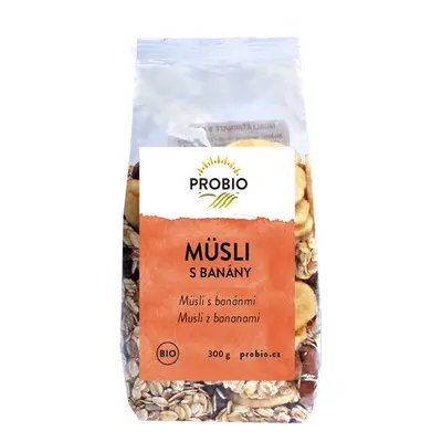 Probio Müsli s banány, 300g