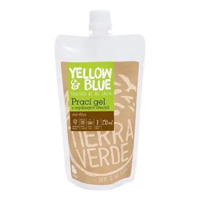 Tierra Verde – Prací gel vlna (Yellow & Blue), 250 ml